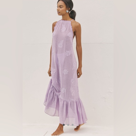 Anthropologie The Malika Crochet Dress Large. Ready for vacation? See video - Picture 4 of 10